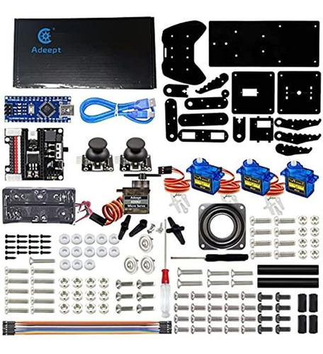 Adeept Kit De Brazo Robótico De 4 Ejes Para Arduino, 4dof M | Cuotas ...