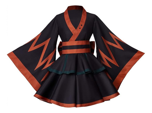 Boku No Hero Academia Vestido Kimono Midoriya Izuku Disfraz