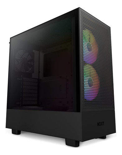 Nzxt H5 Flow Rgb Atx Gaming Case 