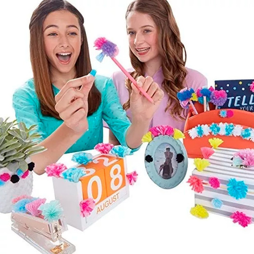 Imagen 5 de 9 de Pom Pom Wow Set Arte Ultimate Variety Decoracion Mm Edu