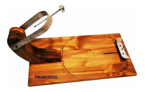 Bandeja Soporte Pata Jamon Crudo Jamonera Personalizada Papa