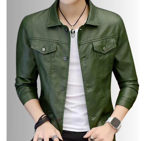 Chaqueta Ecocuero Clasic Hombre