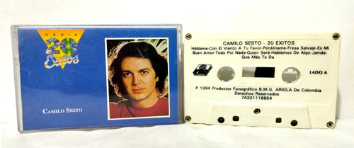 Casete Camilo Sesto - Serie 20 Exitos 1994 Bmg Ariola