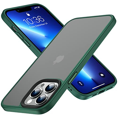 Yootech Shockproof Compatible Con iPhone 13 Pro Caso Rvctb