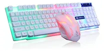 Comprar * Teclados Con Mouse Kits Gamer Pc Mecánico Luces Pc Windows