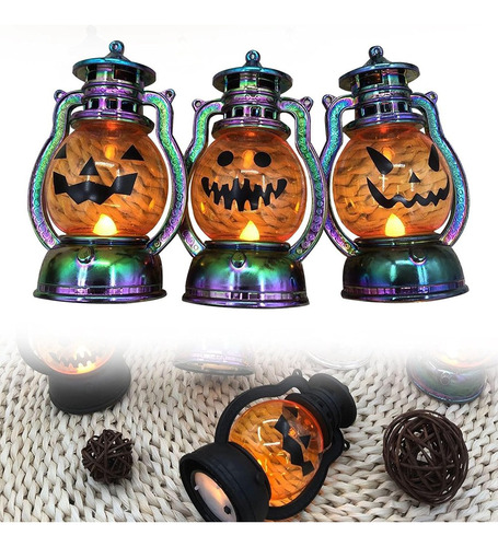 I3 Luces De Halloween, Linternas, Decoración De Linternas Pa