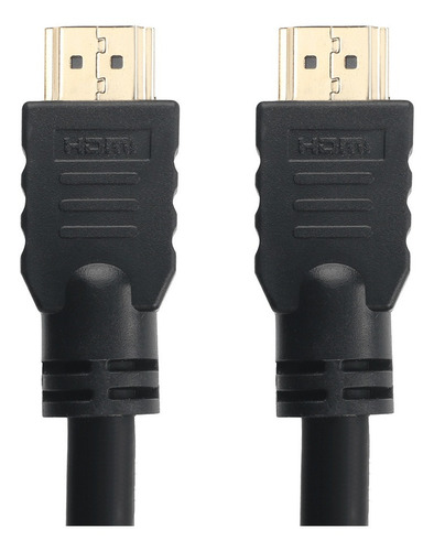 Imagem 2 de 3 de Cabo Hdmi 1.4 20m + Cabo Áudio Nylon + 2 Adaptadores 2rca
