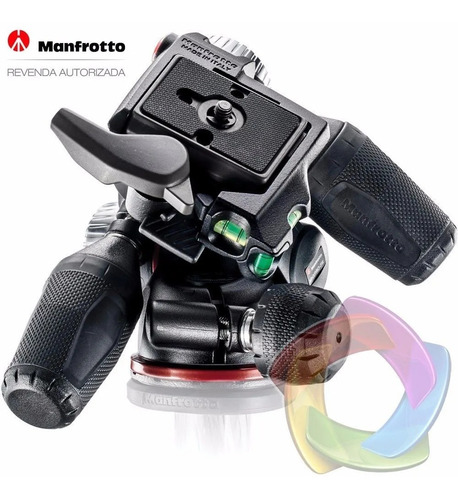 Imagem 4 de 6 de Manfrotto Mhxpro-3w - Cabeça De Tripé P/ Câmera Profissional