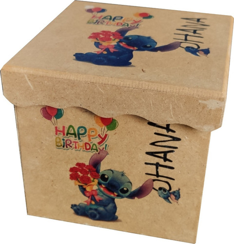 * 12 Cajas De Madera Para Sublimar 12x12x12 Cm Mdf Para Taza