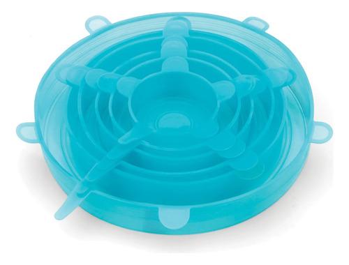 Tapas Flexibles De Silicon Paquete De 6 Piezas