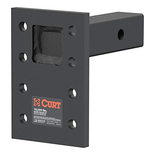 Curt 48328 Adjustable Pintle Mount For 2-inch Hitch Receiver