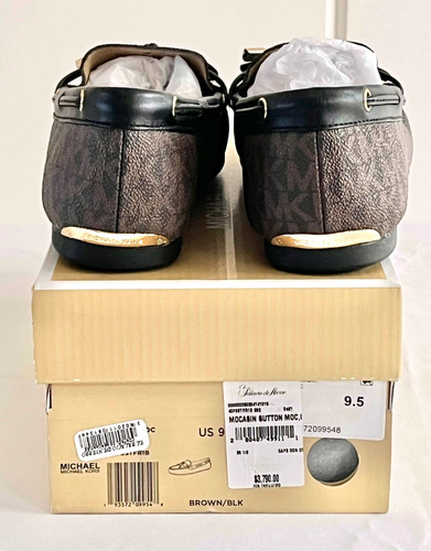Mocasines Michael Kors,sutton,marrón,26.5cm,original