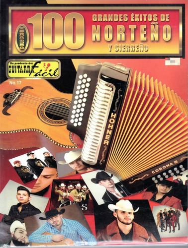 Revista Colección 100 Grandes Exitos Norteños Y Sierreño #17