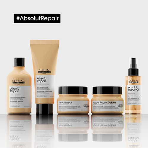 Imagen 6 de 6 de Acondicionador Absolut Repair Reparacion Loreal Pro 200 Ml