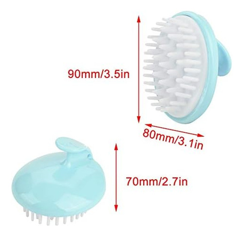 Cepillo De Masaje Para El Cabello Resistente Al Agua Duevin,
