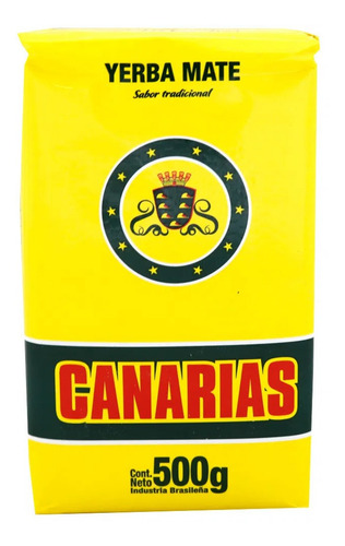 Imagen 1 de 2 de Yerba Mate Canarias 500g Sab. Tradicional Original Importada