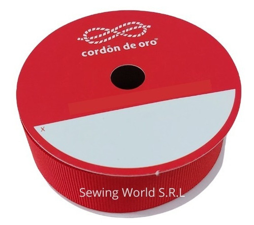 Cinta Gross De Seda N°5 25mm X 10 Metros - Cordón De Oro 