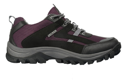 Zapatillas De Trekking Decker Violeta Talles #39 Al #44