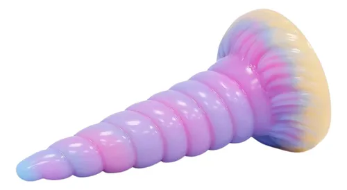 Consolador Pene Dildo Tentaculo Unicornio Alien Fluorescente