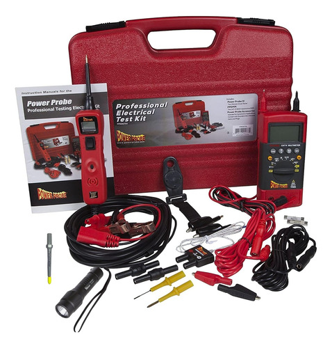 Power Probe Kit De Prueba Eléctrica Con Ppprokit01, Linterna