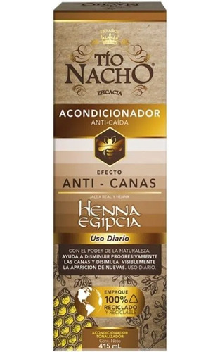 Acond Tio Nacho Anticanas 415ml - mL a $87