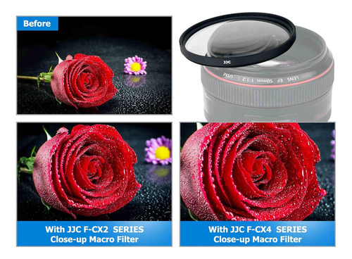 Kit De Filtros De Lente Jjc 52mm Macro Para Nikon D5500