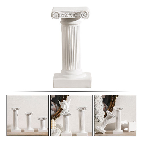 Estatua De Columna Romana, Adorno De Pilar Romano Minimalist