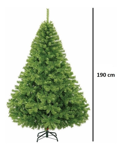 Arbol Pino De Navidad Pachon Canadiense 190cm Artificial