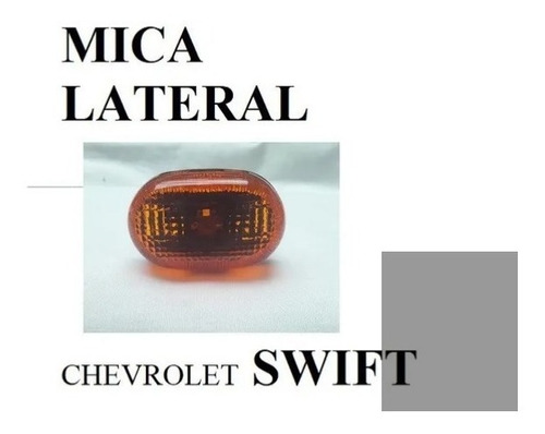 Mica Lateral Chevrolet Swift Color Naranja 