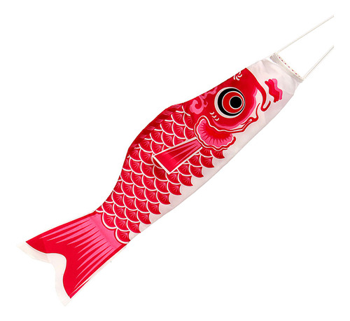 O Japanese Carp, Serpentina Con Forma De Pez, Bandera De Pez