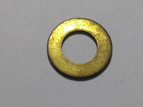 Arandela Plana De Bronce 12mm. X 6,5mm. (lote X 10)