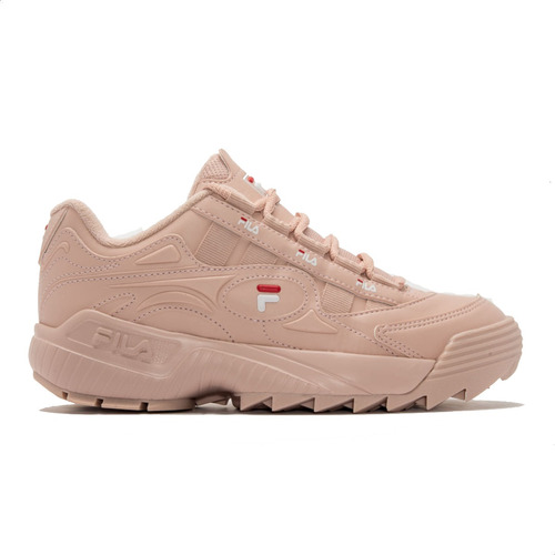 Zapatillas Fila D-Formation color rose smoke/white/red - adulto 40 AR