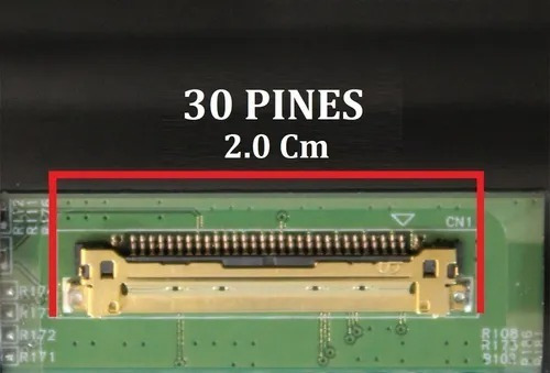 Imagen 3 de 3 de Pantalla Display 15.6 Slim 30 P 1366x768 N156bga-eb2