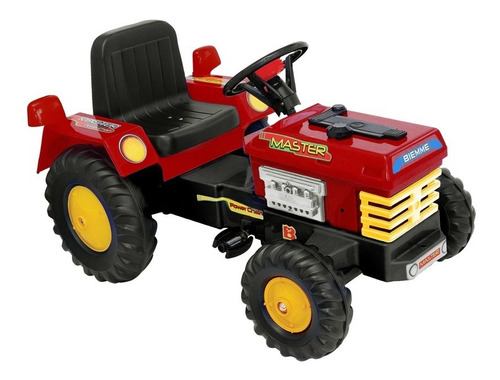 Tractor Master Auto Camión Infantil A Pedal Y Cadena Biemme