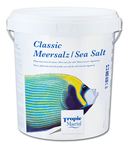 Tropic Marin Classic Sea Salt 10kg Sal Para Aquário Marinho
