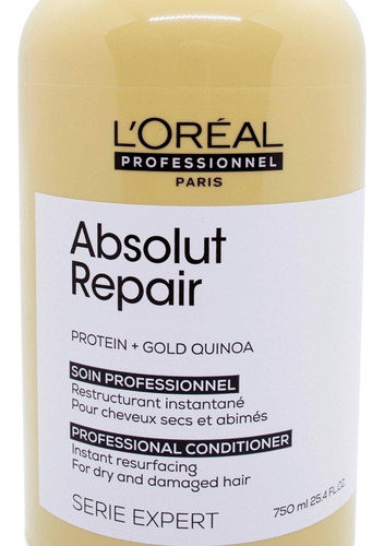 Acondicionador Absolut Repair Serie Expert L'Oréal Professionnel de 750mL