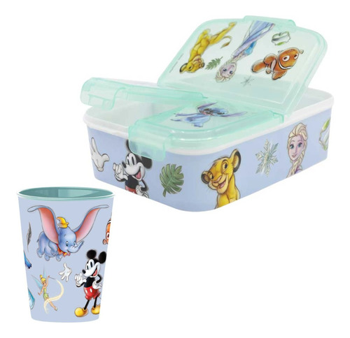 Lonchera Disney Mas Vaso 260 Ml