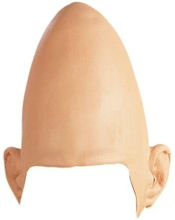 Rubie's Costume Egg Head Conical Alien Skull Cap, Flesh, One