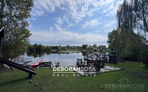 Casa En Venta 6 Ambientes Al Lago Con Pileta Y Muelle - Zona Norte Escobar El Cantón
