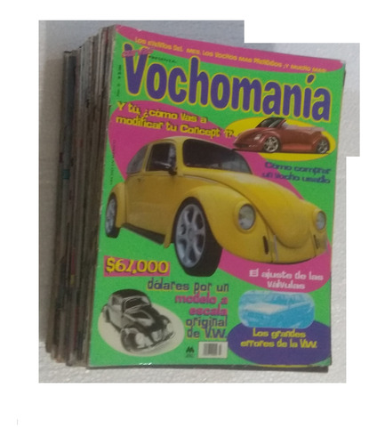 Revista Vochomania Numeros Bajos Precio X 5 Edi Mina 1997 