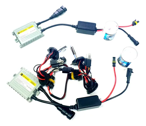 Kit De Luces Xenon 12v H4l 8000k (alta Halogena) Dc 12v 35 W