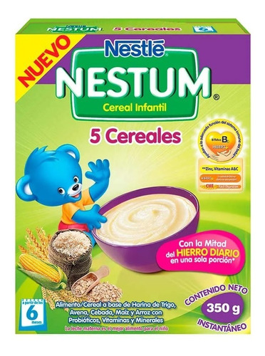 Cereal Nestum 5 Cereales 