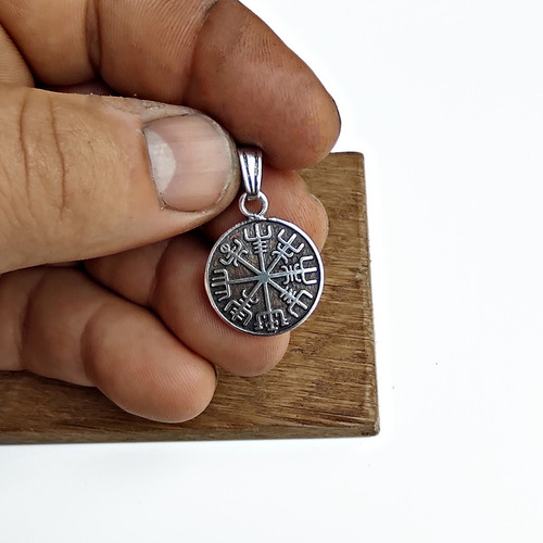 Dije Vegvisir Brujula Vikinga / Plata 925