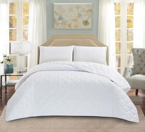 Pad Relleno 200 Grs Queen Size Línea Eger Color Blanco