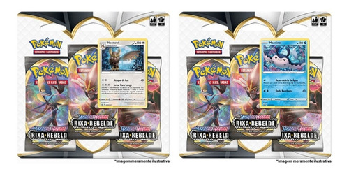 Pokémon - 2 Triple Pack Ee2 Rixa Rebelde