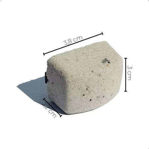 24 Un Pedra Calcio Mineral Plus P Passaros Afia Bico Sabores