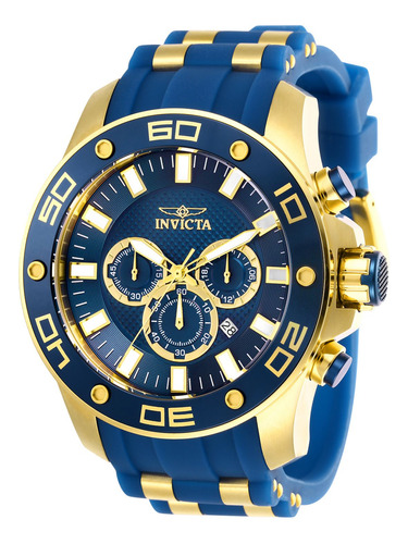 Reloj Para Hombres Invicta Pro Diver 26087 Azul