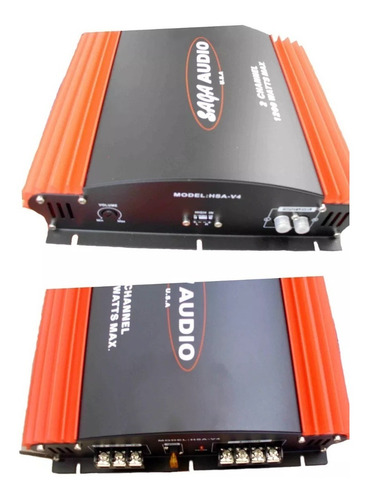 Planta 1200w 2 Canales Para Cornetas Medios Saga Targa