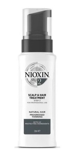 Imagem 1 de 1 de Leave In Nioxin Scalp Hair Treatment System Nº 2 100ml