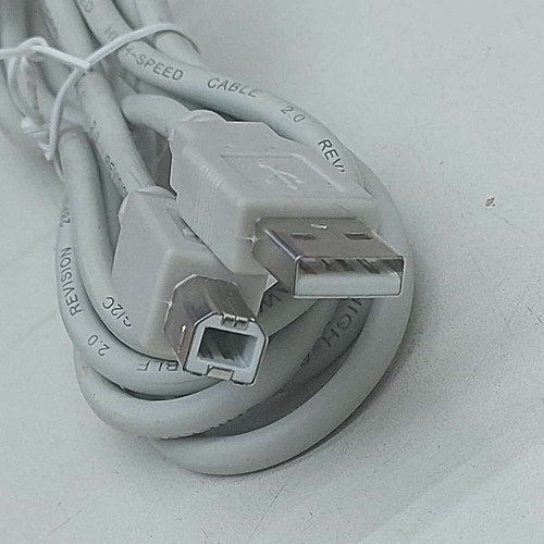 Cabo Revision 2.0 Usb P/ Impressora 1,80 Metros Kit C/5 Peça